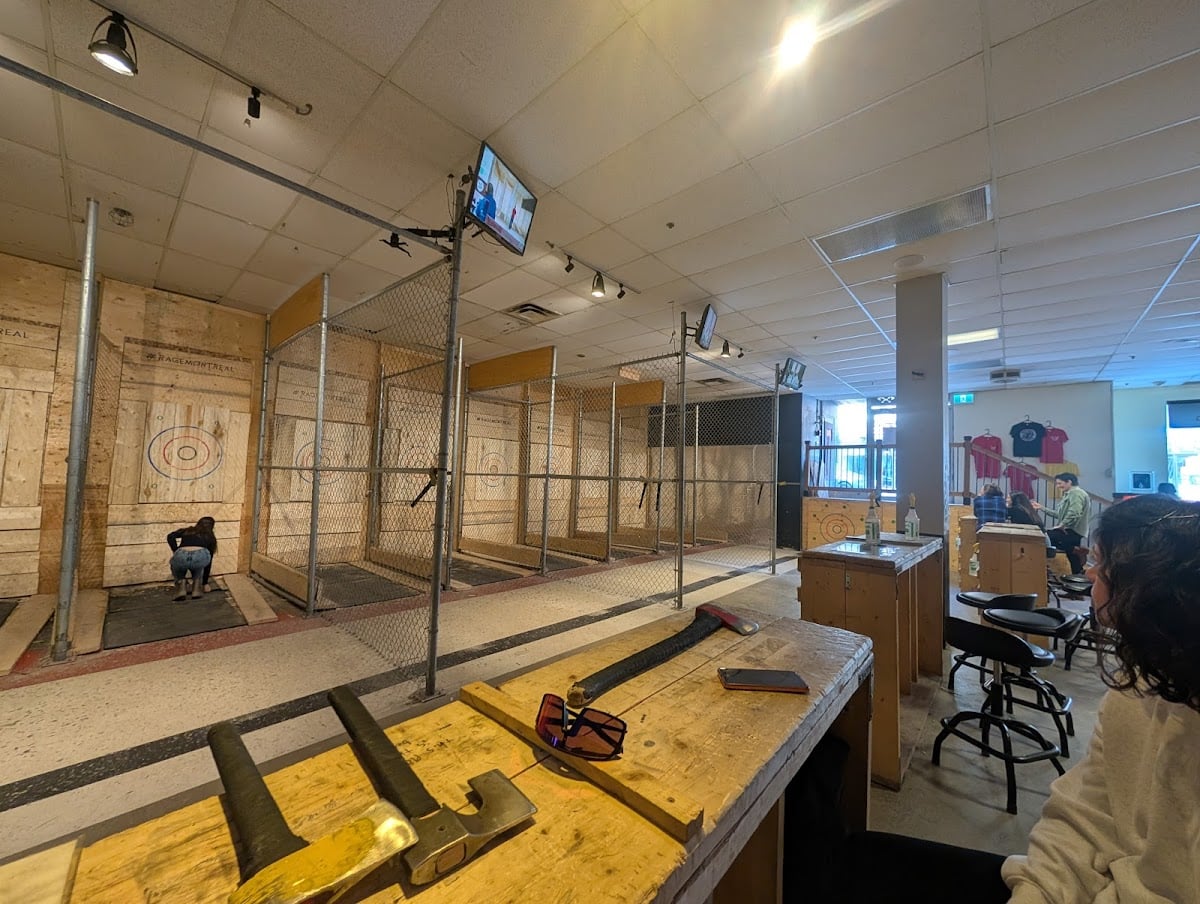 Rage - Axe throwing, knife throwing, archery, and rage room