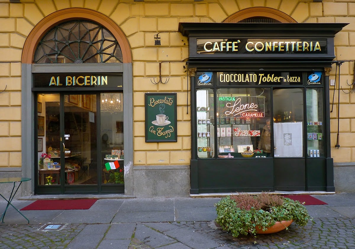Caffé Al Bicerin - Established in 1763, this is the oldest café in Turin. Order: Bicerin, and warm, freshly whipped zabaione served with ladyfinger cookies