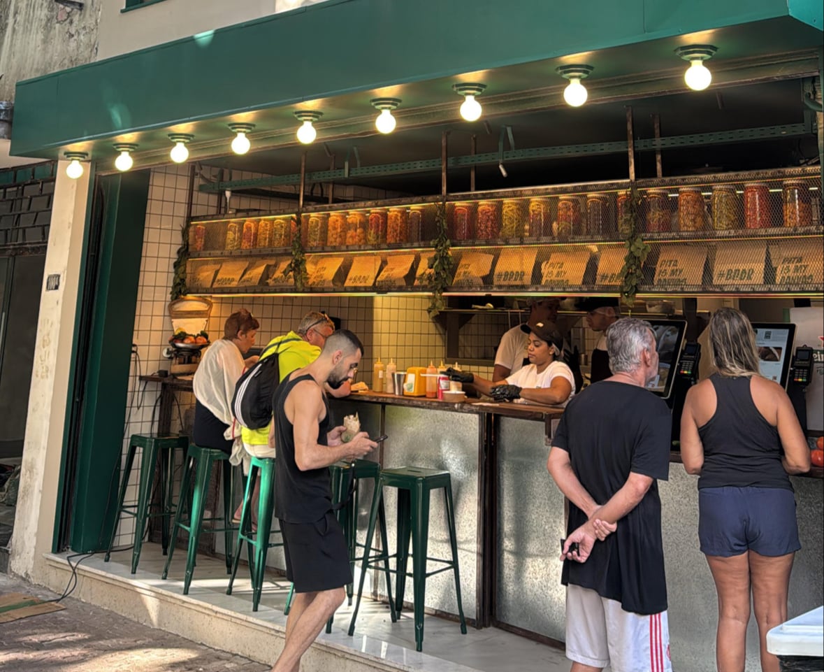 Balcão - Comida de rua