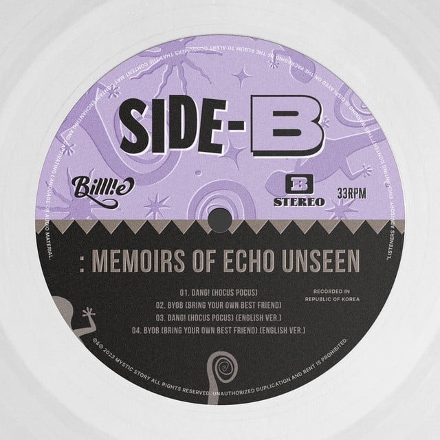 side-B : memoirs of echo unseen - Album · Billlie