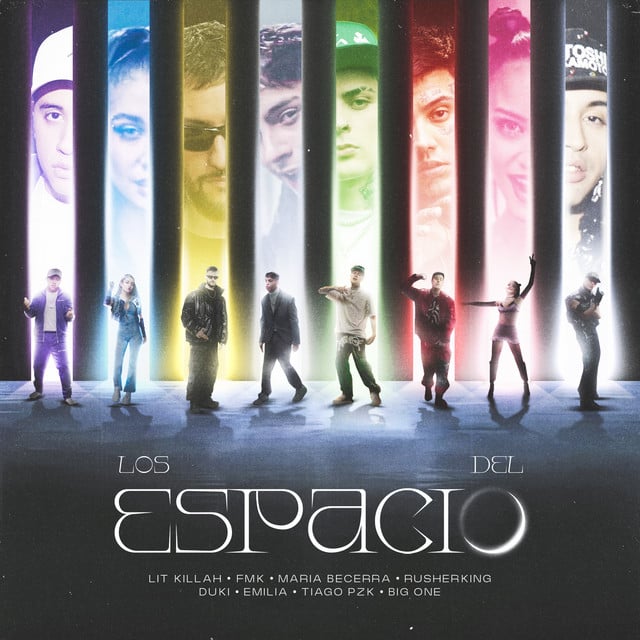 Los del Espacio - Track · LIT killah, Tiago PZK, Maria Becerra, Duki, Emilia, Rusherking, Big One, FMK