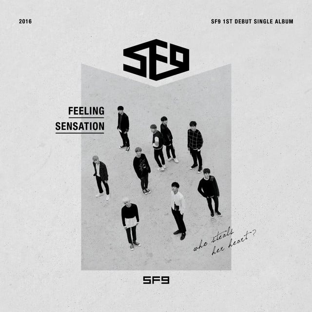 SF9 1st Debut Single Album [Feeling Sensation] - Album · SF9