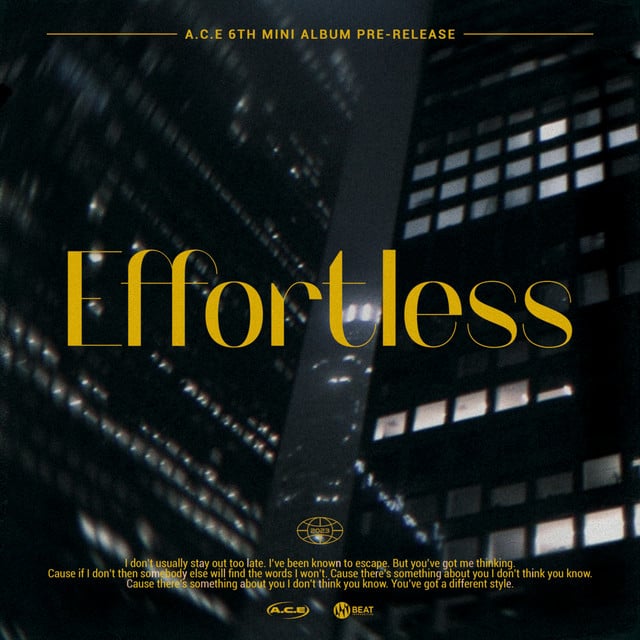 Effortless - Track · A.C.E