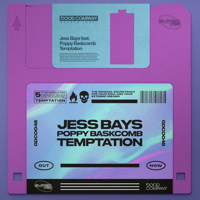 Temptation (feat. Poppy Baskcomb) - Track · Jess Bays, Poppy Baskcomb