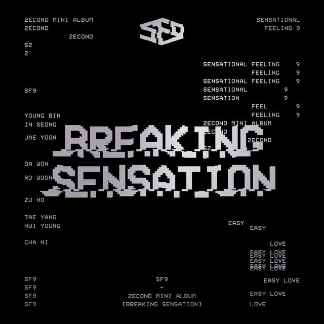 SF9 2nd Mini Album [Breaking Sensation] - Album · SF9