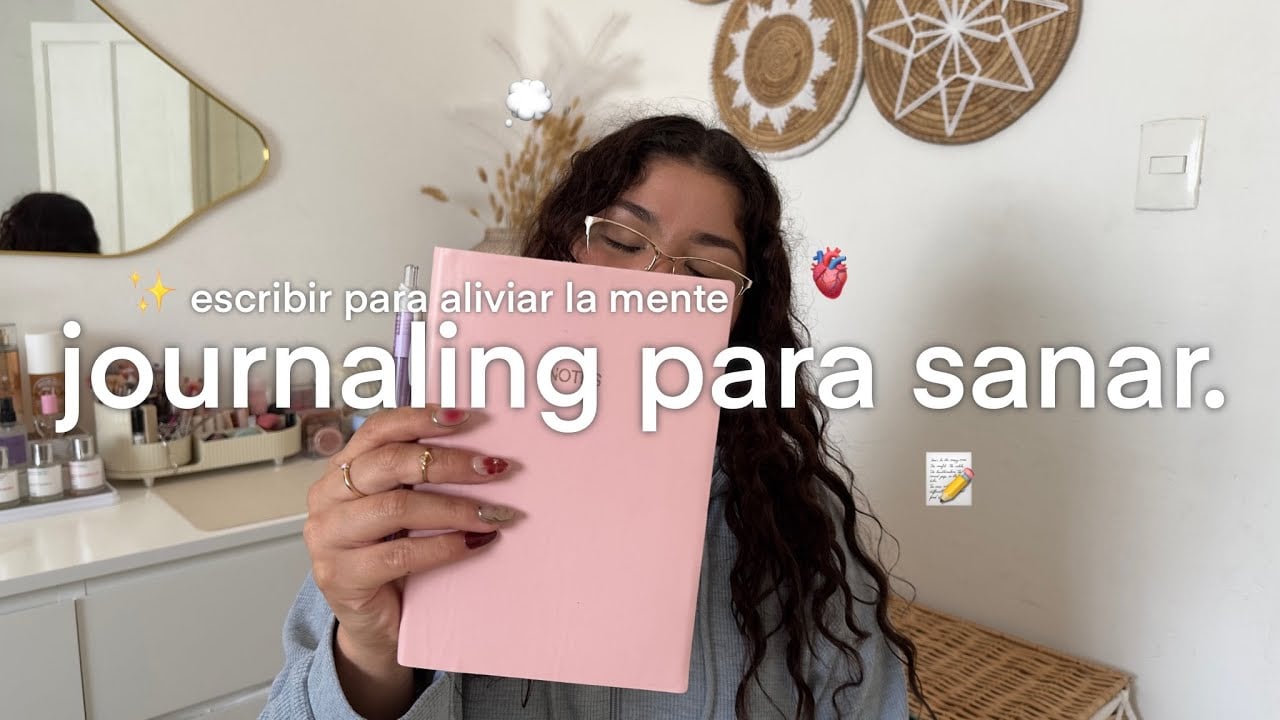 journaling: escribir para aliviar la mente - guía principiantes / app para journal digital