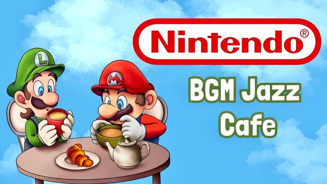 Nintendo Jazz Cafe (Super Mario Bros, Mario Kart, Animal Crossing) - BGM Relaxing Study Music