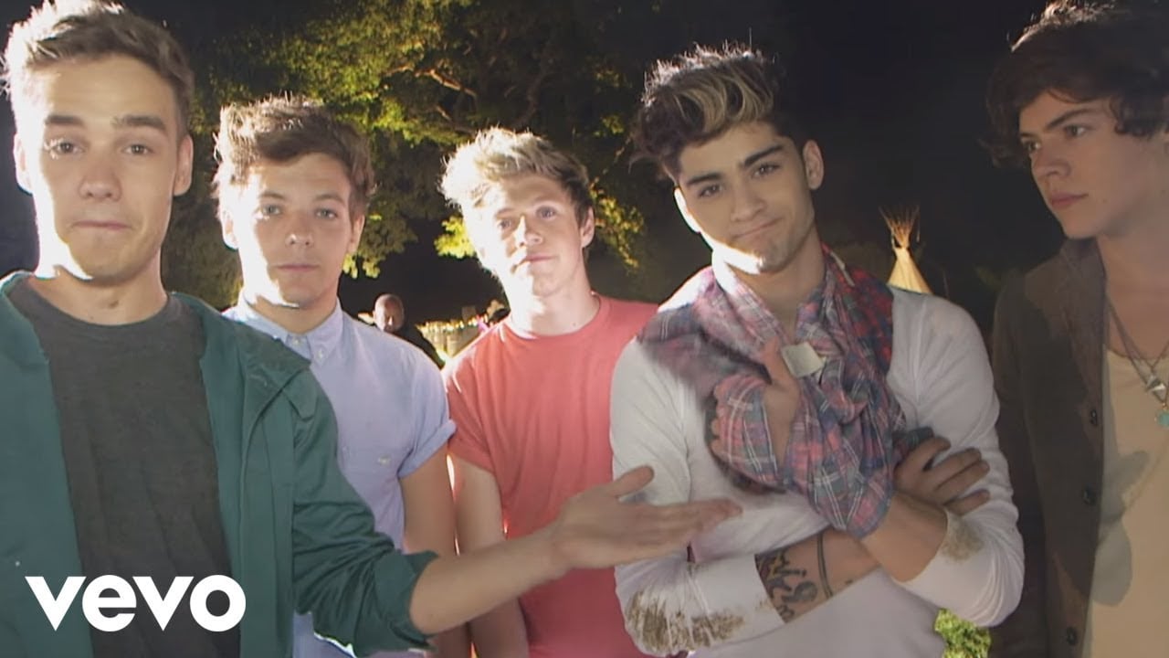 One Direction - Live While We’re Young (Behind The Scenes)