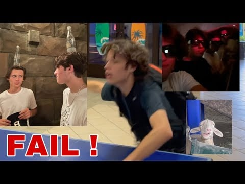 Things got very intense playing ping pong - Sturniolo Triplets