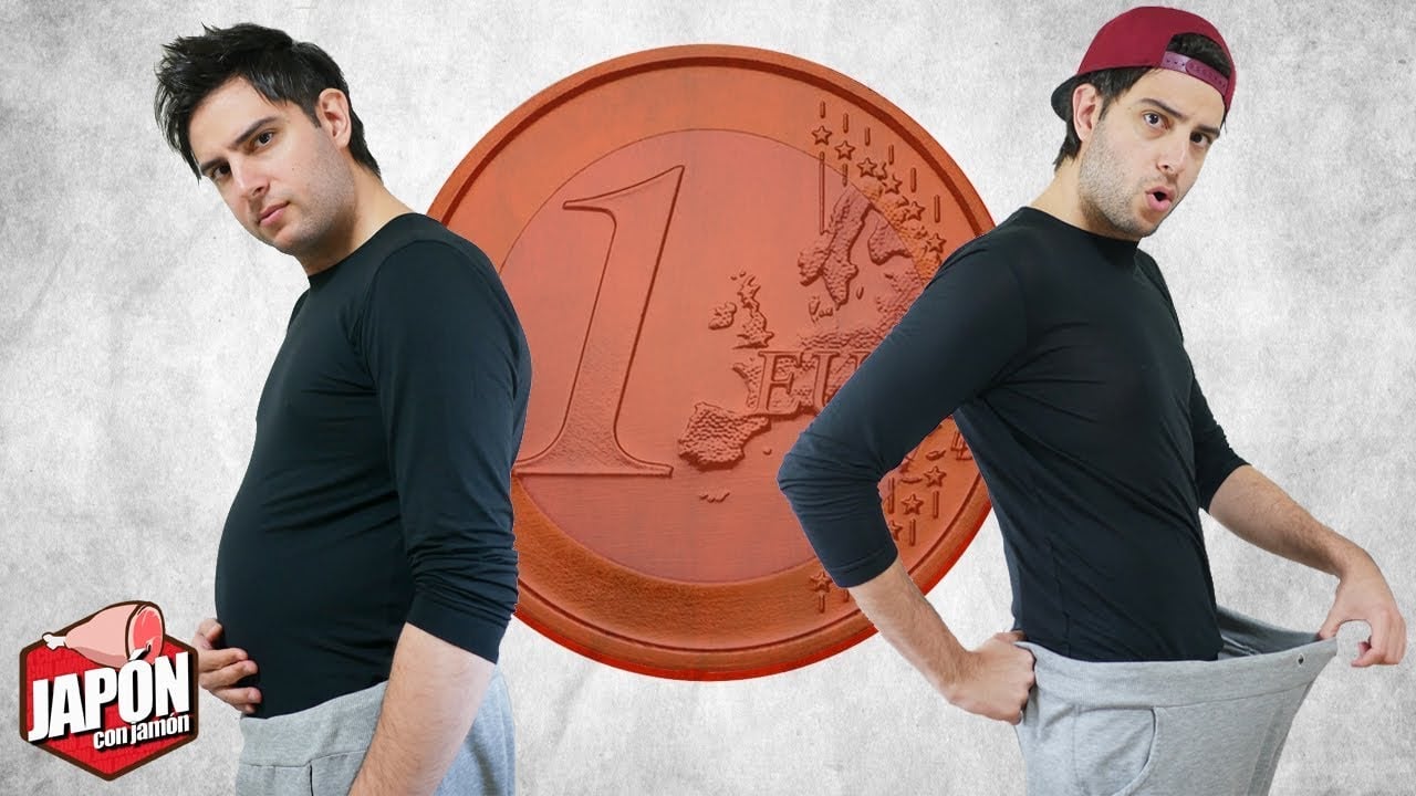 UNA SEMANA COMIENDO por 1€ diario EN JAPÓN