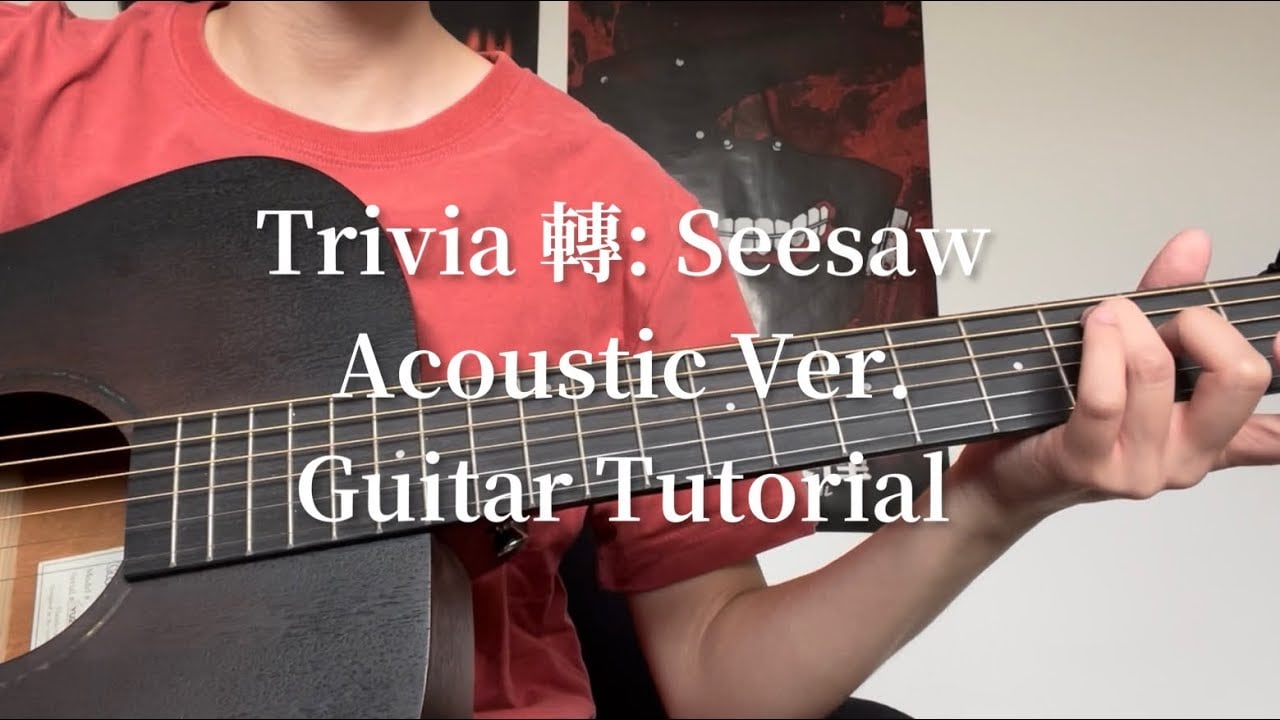 BTS Suga - Trivia 轉: Seesaw (Acoustic Version) Easy Guitar Tutorial (Beginner Friendly!) - Seesaw - AgustD