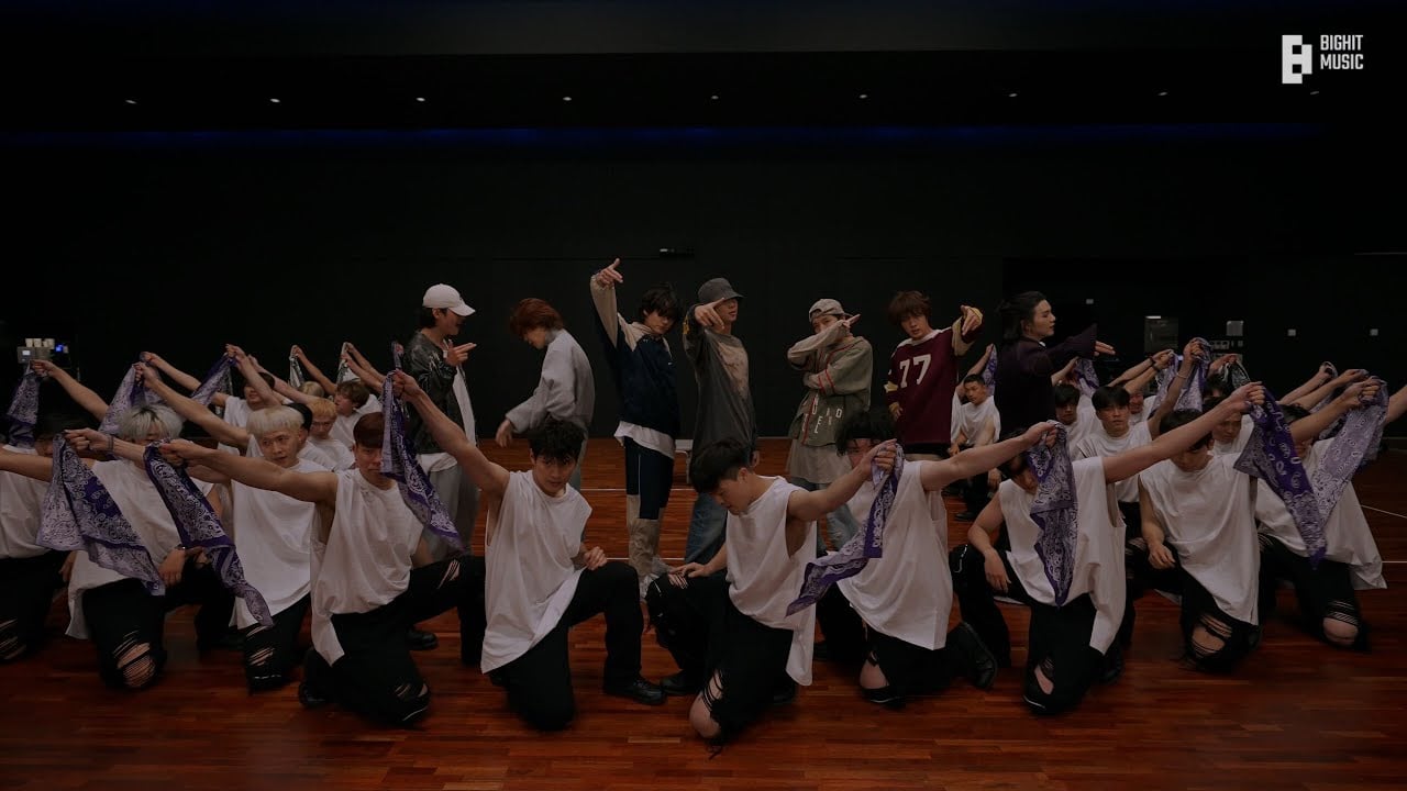 Run BTS- Dance Practice