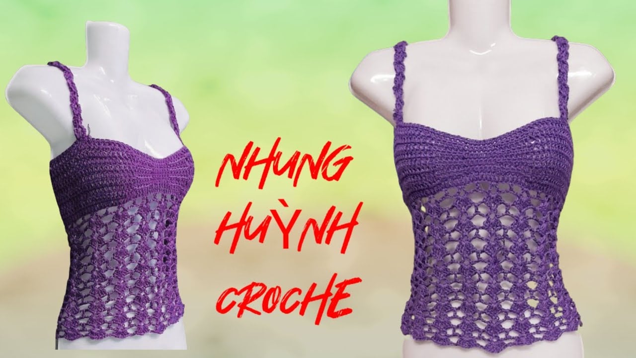 CROCHET SUMMER CROPTOP - 200gm