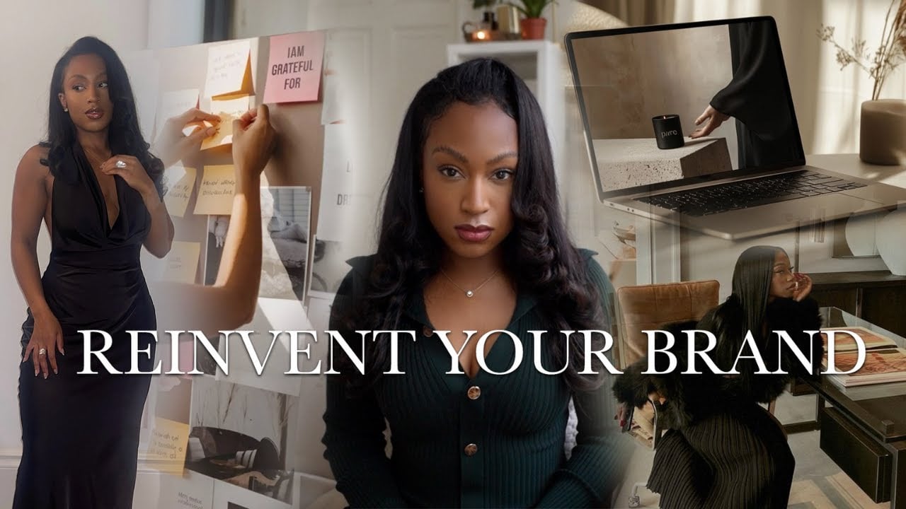 how to reinvent your personal brand | a practical guide to your rebrand (professional & creative)