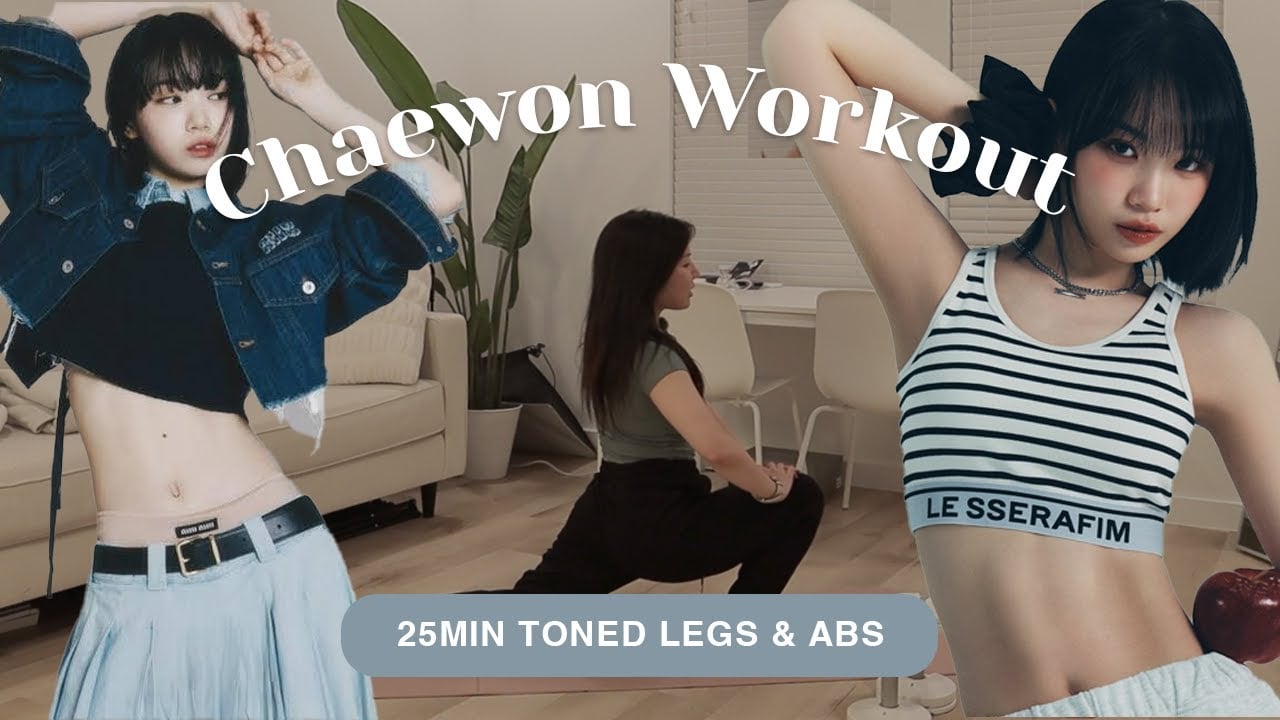 Chaewon entrenamiento | 25 minutos - Dificultad: difícil