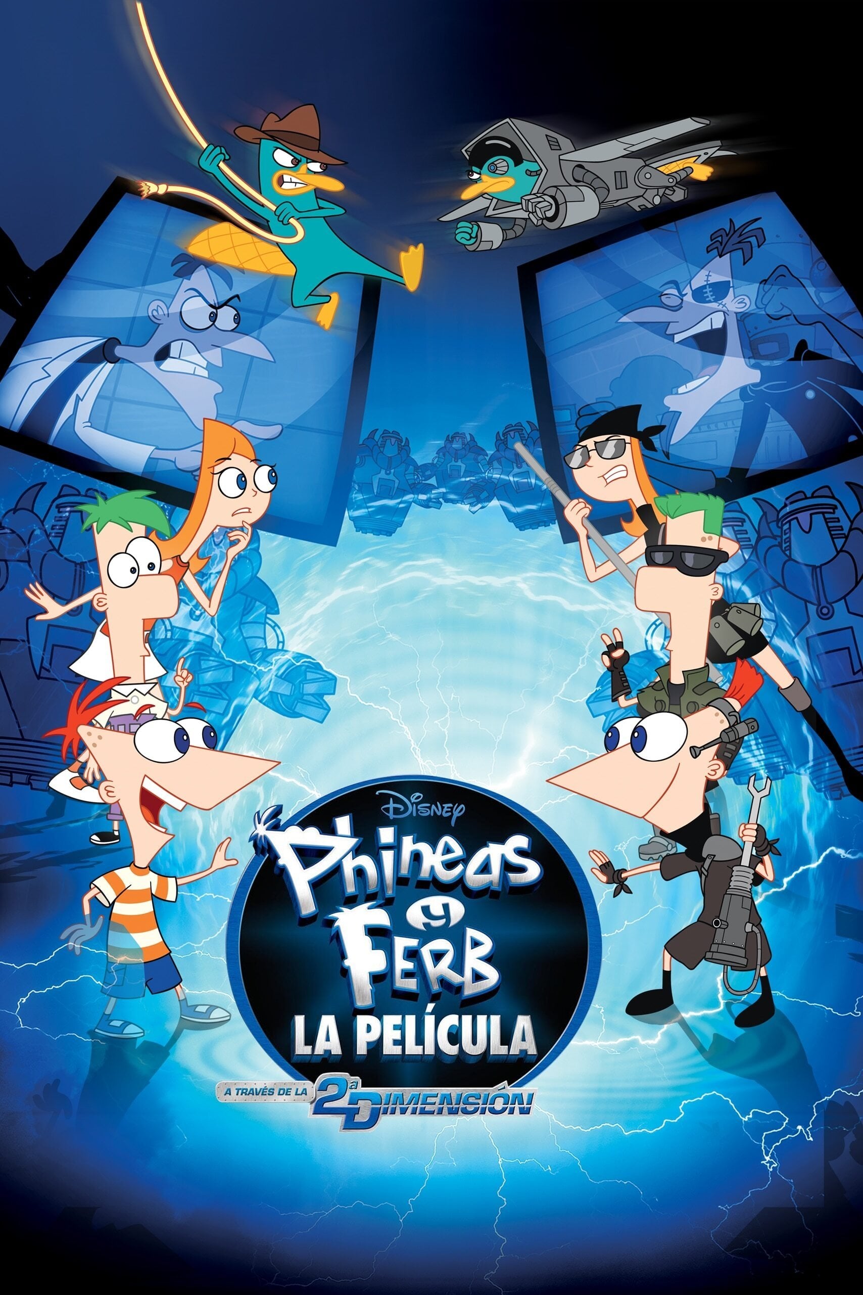 Phineas y Ferb: A través de la 2ª dimensión - Robert Hughes · 2011