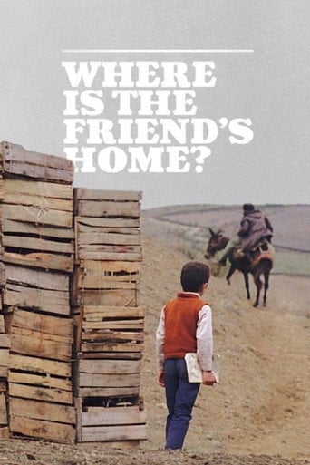 Where Is The Friend's House? - Abbas Kiarostami · 1987