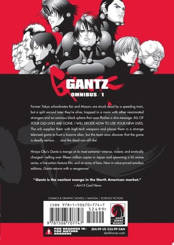 Gantz Omnibus Volume 1 - Hiroya Oku • 2018