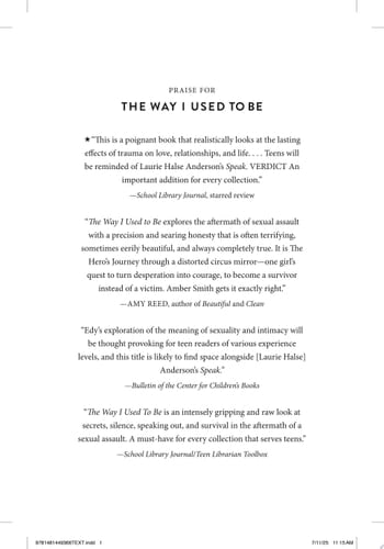 The Way I Used to Be - Amber Smith • 2017