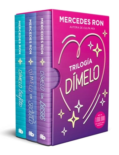 Trilogía Dímelo (estuche con: Dímelo bajito | Dímelo en secreto | Dímelo con besos) (Dímelo) - Mercedes Ron • 2022