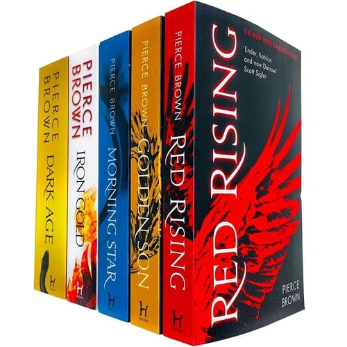 The Red Rising Series Collection 5 Books Set By Pierce Brown (Red Rising, Golden Son, Morning Star, Iron Gold, Dark Age) - Pierce Brown · 2016