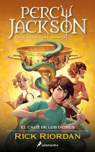 Percy Jackson y el cáliz de los dioses (Percy Jackson y los dioses del Olimpo 6) - Rick Riordan • 2023