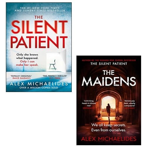 Alex Michaelides 2 Books Collection Set (The Silent Patient, The Maidens) - Alex Michaelides · 2023