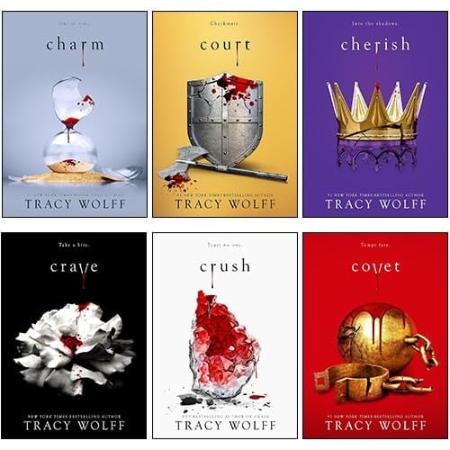 Crave Series Collection 6 Books Set By Tracy Wolff (Crave, Crush, Covet, Court, Charm & Cherish) - Tracy Wolff • 2023