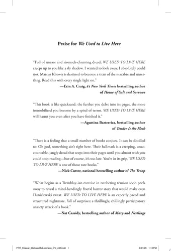 We Used to Live Here: A Novel - Marcus Kliewer • 2025