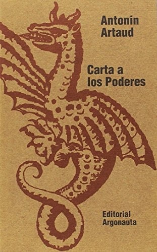 Carta a los poderes - Antonin Artaud