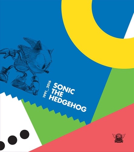 Official Sonic the Hedgehog 25th Anniversary Art Book Collector's Edition - Cook and Becker • 2022