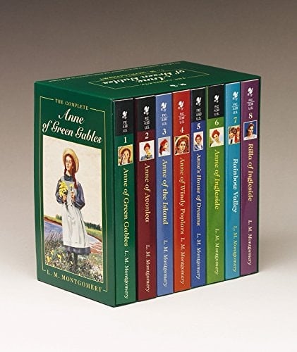 Anne of Green Gables, Complete 8-Book Box Set - L. M. Montgomery • 1990