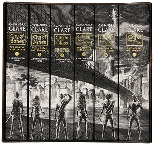 The Mortal Instruments, the Complete Collection(City of Bones/ City of Ashes/ City of Glass/ City of Fallen Angels/ City of Lost Souls/ City of Heavenly Fire) - Cassandra Clare • 2015