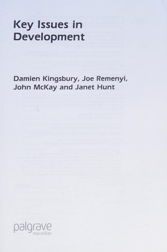 Key Issues in Development - Theresa G. DiMaio • 2005