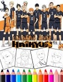 Haikyuu - haikyuu coloring book publishings • 2020