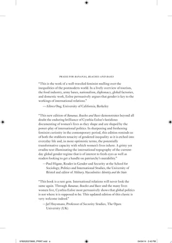 Bananas, Beaches and Bases: Making Feminist Sense of International Politics - Cynthia Enloe • 2014