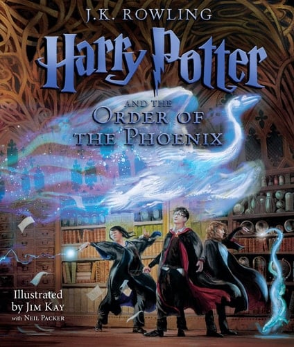 Harry Potter and the Order of the Phoenix: The Illustrated Edition (Harry Potter, Book 5) - J. K. Rowling • 2022