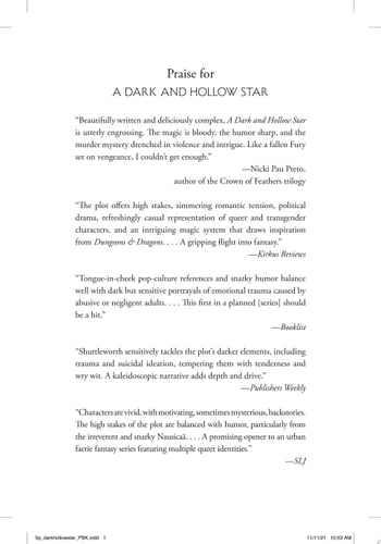 A Dark and Hollow Star (1) (Hollow Star Saga) - Ashley Shuttleworth · 2022