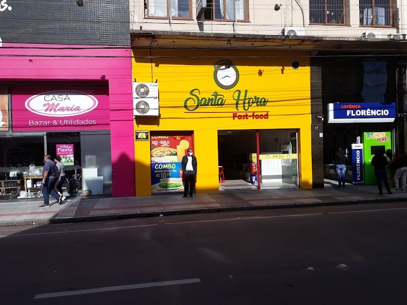 Santa Hora Fast Food - Salgados maravilhos bem baratos