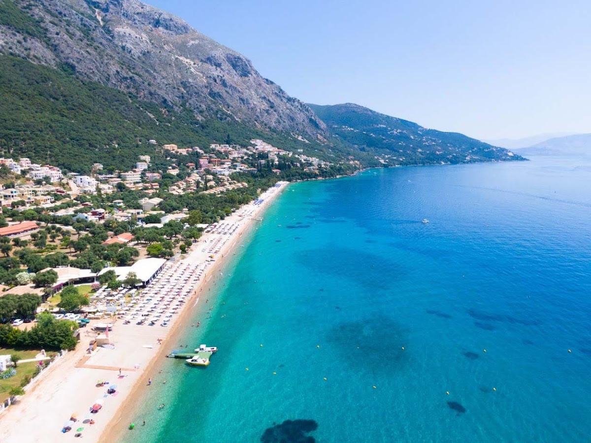 Barbati Beach - Sight