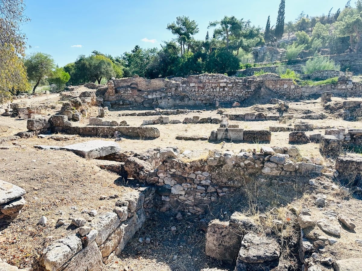 Ancient Athen's Agora Prison - Sight