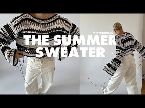 Maglione estivo - YouTube: belinalilly