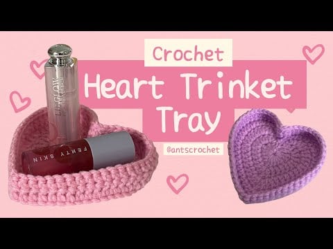 Svotatasche a cuore - YouTube: antscrochet