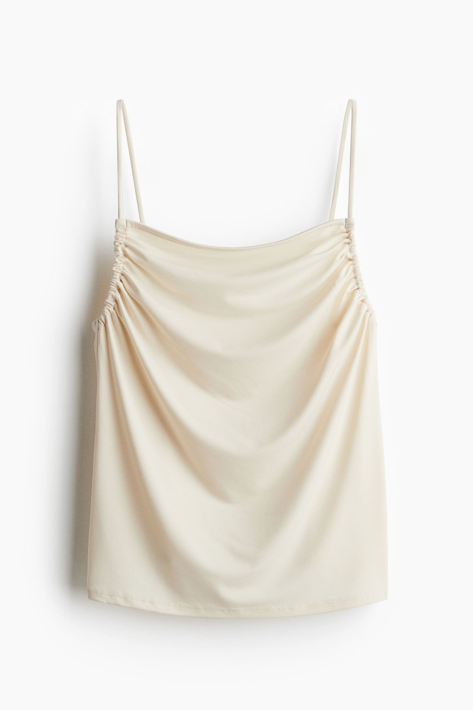 Top de tirantes fruncido - H&M