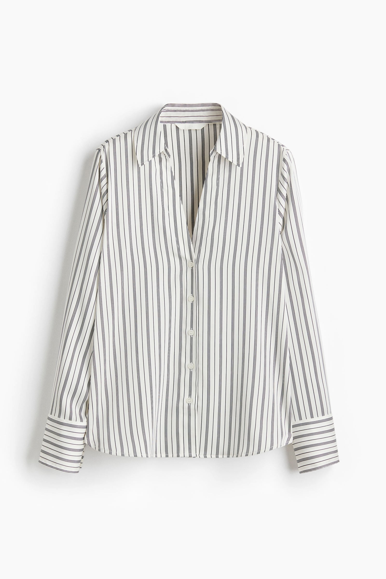 Blusa con escote en V - H&M