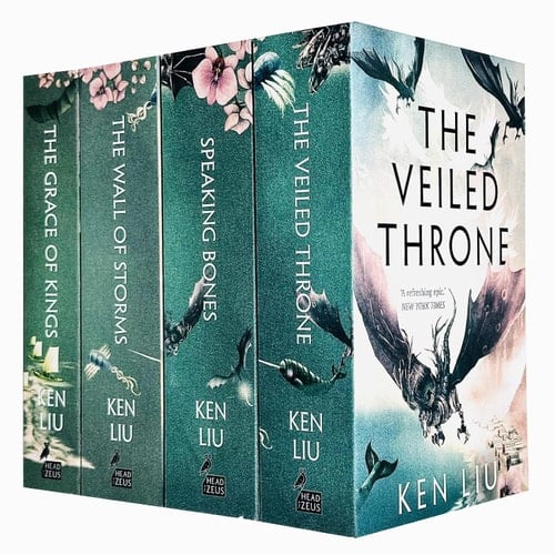 The Dandelion Dynasty 4 Books Collection Set By Ken Liu (The Grace of Kings, The Wall of Storms, The Veiled Throne & Speaking Bones) - Ken Liu · 2024