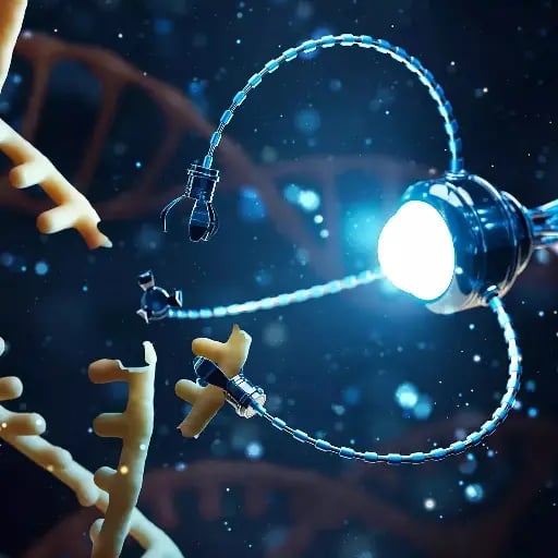 Nanotecnología - Manipulación de la materia a escala nanometrica para crear materiales y dispositivos con aplicaciones en medicina, electrónica y energia.