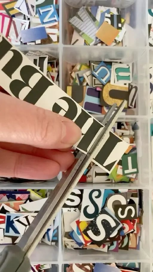 Magazine Letters - How the cards of horror movies
