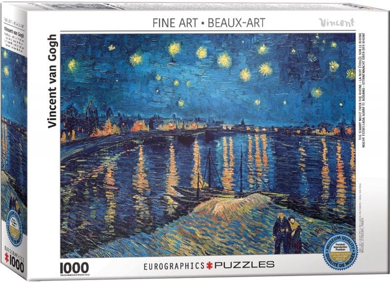 EUROGRAPHICS EUROGRAPHICS 6000-5708 THE STARRY NIGHT OVER THE RHON PUZZLE | Falabella Chile
