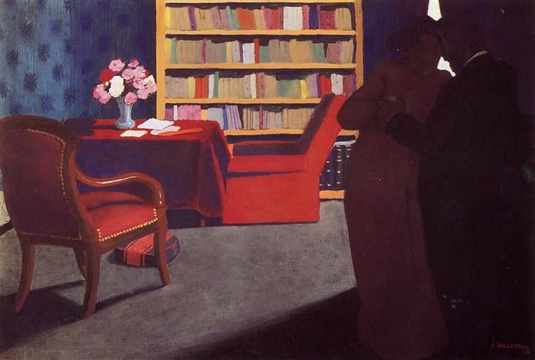 Private Conversation, 1898 - Felix Vallotton